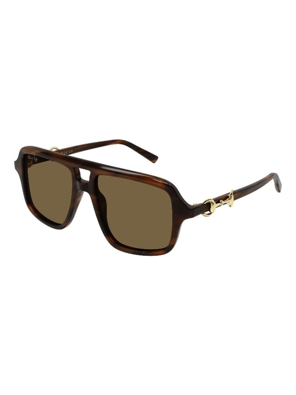 New Gucci Women's Sunglasses Havana Brown Lens Acetate Frame GG2052S 003 53